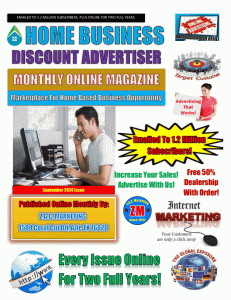 Home Business Discount Advertiser September 2024 Issue