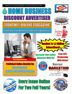 Home Business Discount Advertiser March/Aprill 2025 Issue